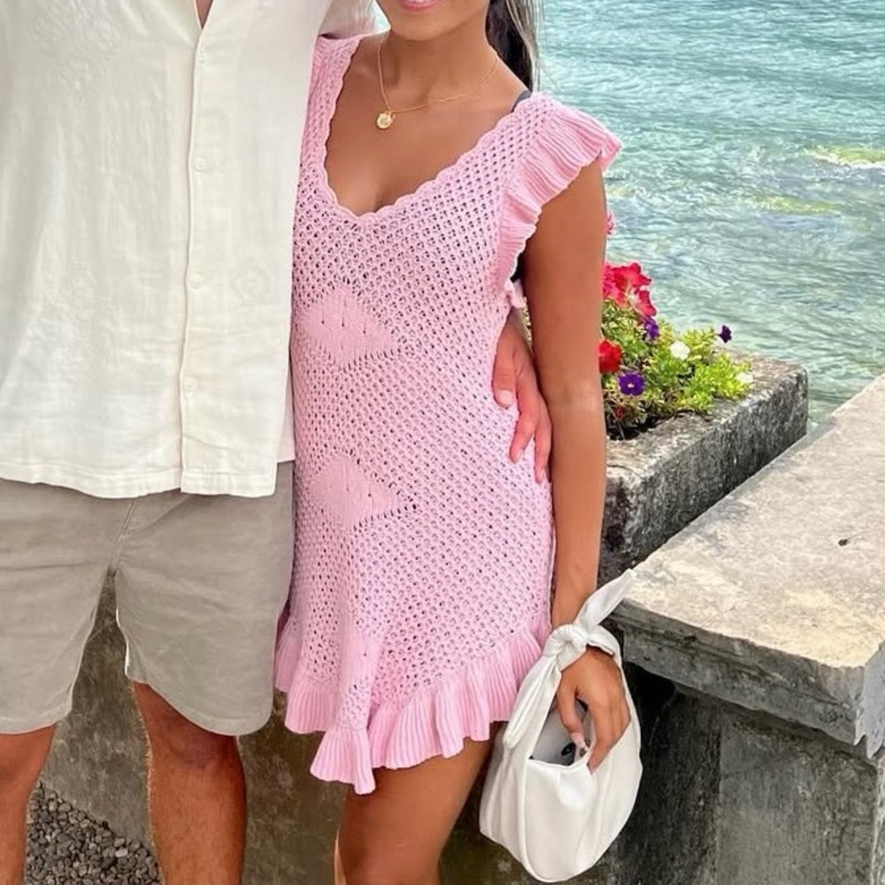 Free People Crochet Dress